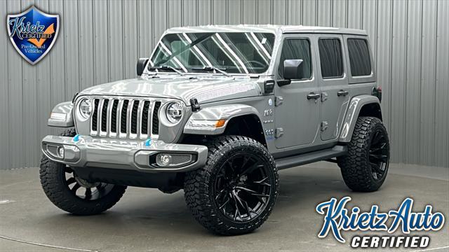 used 2022 Jeep Wrangler Unlimited 4xe car, priced at $43,960