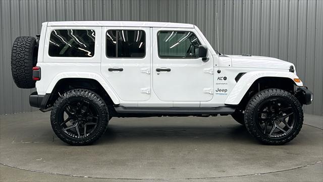 used 2021 Jeep Wrangler Unlimited car, priced at $36,985