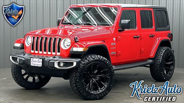 used 2021 Jeep Wrangler Unlimited car, priced at $48,960