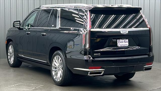 used 2024 Cadillac Escalade ESV car, priced at $96,985