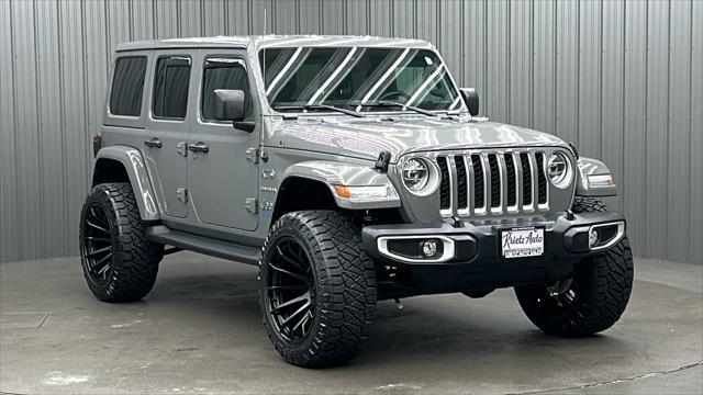used 2021 Jeep Wrangler Unlimited car, priced at $45,897