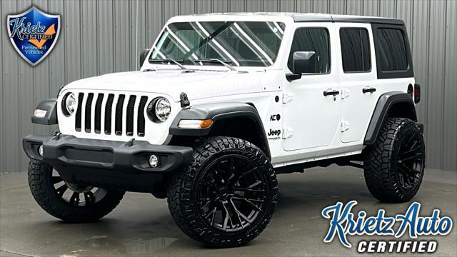 used 2021 Jeep Wrangler Unlimited car, priced at $42,465