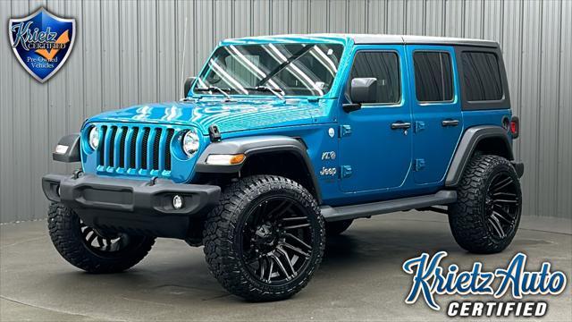 used 2020 Jeep Wrangler Unlimited car, priced at $33,465