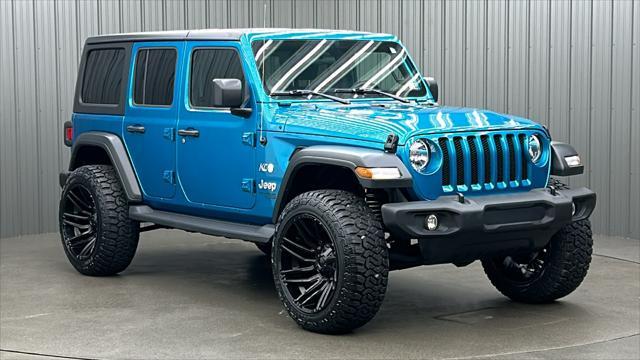 used 2020 Jeep Wrangler Unlimited car, priced at $33,465