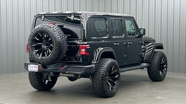 used 2022 Jeep Wrangler Unlimited car, priced at $43,465