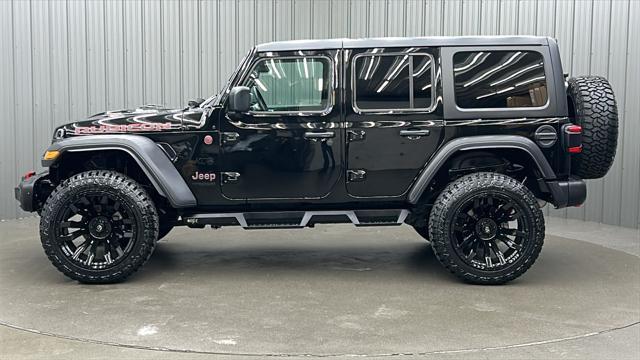 used 2022 Jeep Wrangler Unlimited car, priced at $46,970
