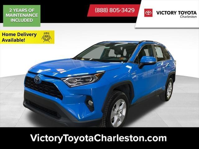 used 2021 Toyota RAV4 Hybrid car, priced at $26,999