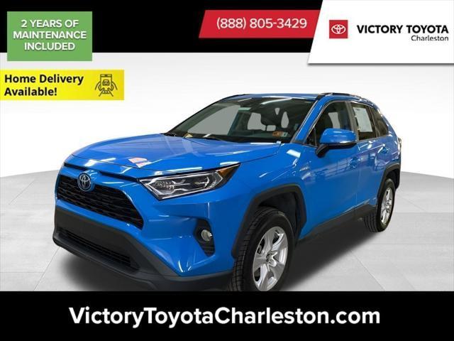 used 2021 Toyota RAV4 Hybrid car, priced at $26,999