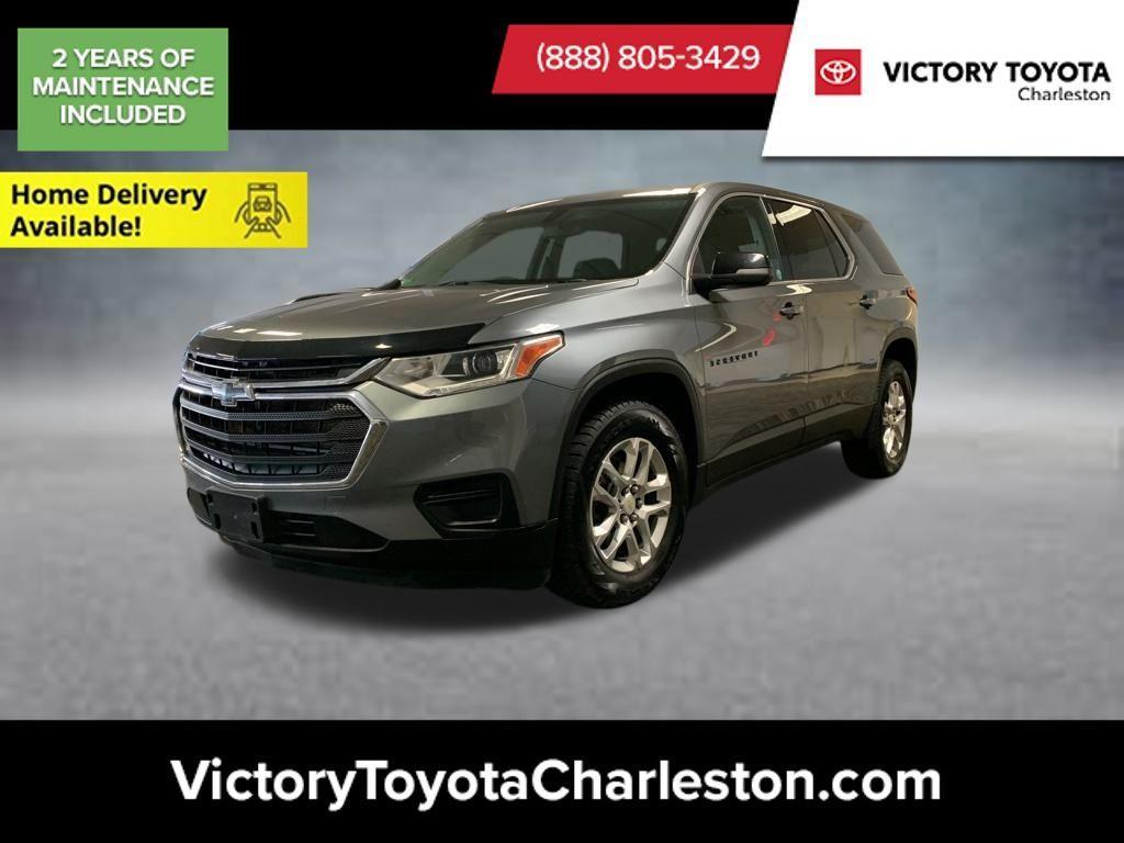 used 2021 Chevrolet Traverse car, priced at $19,999