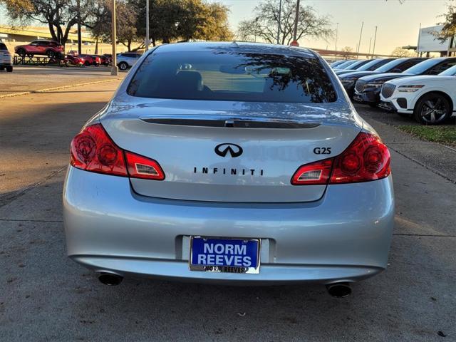 used 2012 INFINITI G25 car, priced at $6,680