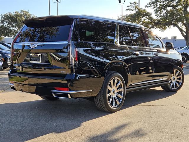 used 2023 Cadillac Escalade ESV car, priced at $88,526