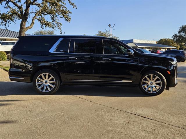 used 2023 Cadillac Escalade ESV car, priced at $88,526