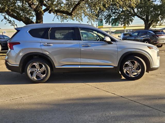 used 2021 Hyundai Santa Fe car, priced at $20,996