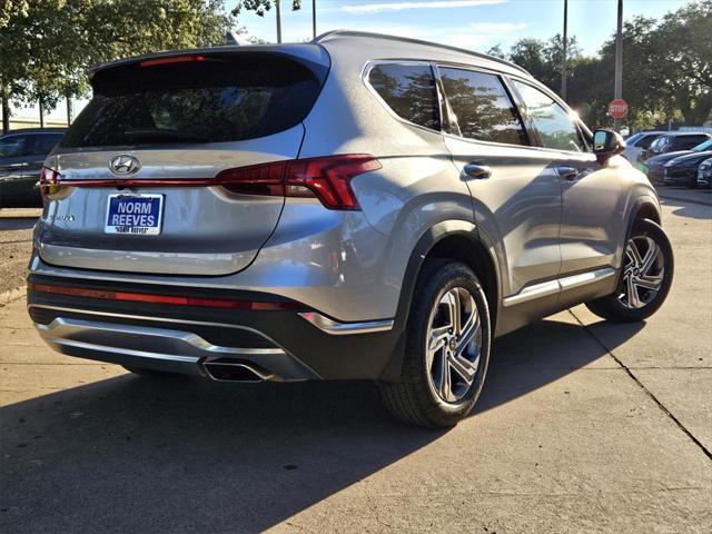 used 2021 Hyundai Santa Fe car, priced at $20,996