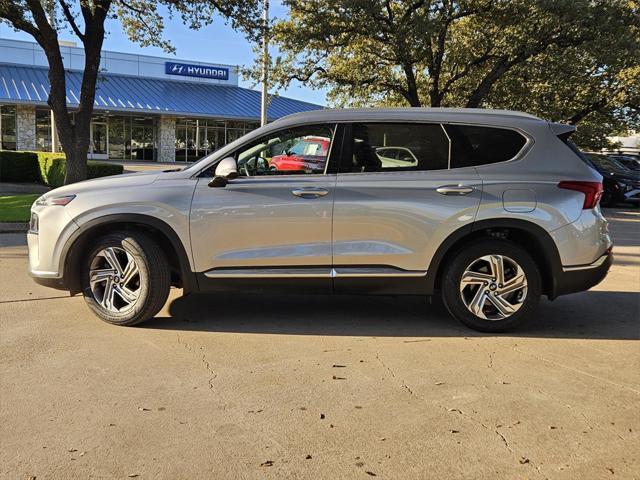 used 2021 Hyundai Santa Fe car, priced at $20,996