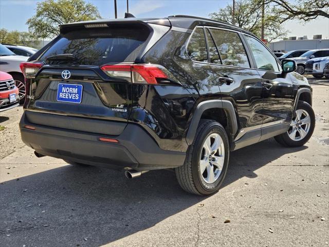 used 2021 Toyota RAV4 Hybrid car, priced at $27,300
