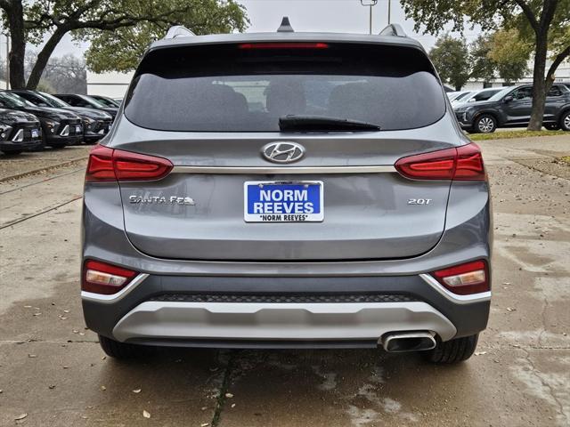 used 2019 Hyundai Santa Fe car, priced at $22,750