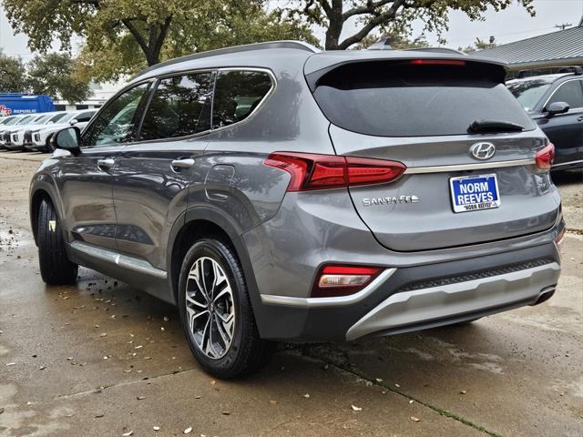 used 2019 Hyundai Santa Fe car, priced at $21,700