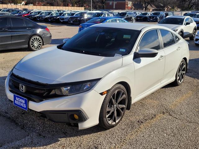 used 2020 Honda Civic car, priced at $18,445