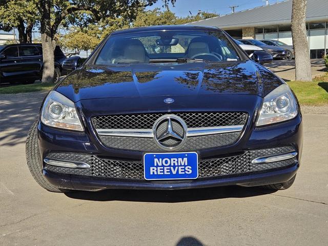 used 2015 Mercedes-Benz SLK-Class car, priced at $18,126