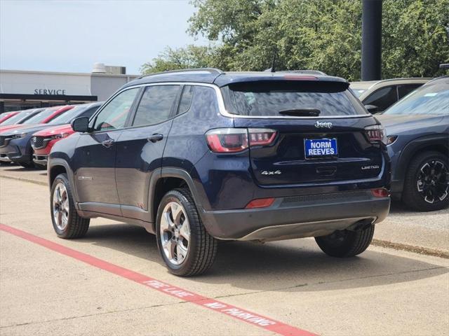 used 2019 Jeep Compass car, priced at $18,534