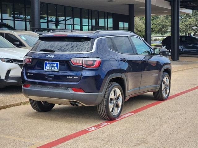 used 2019 Jeep Compass car, priced at $18,534