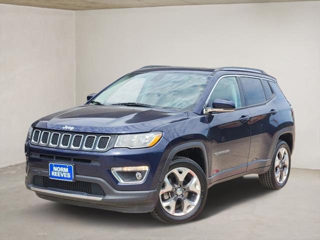 used 2019 Jeep Compass car, priced at $18,534