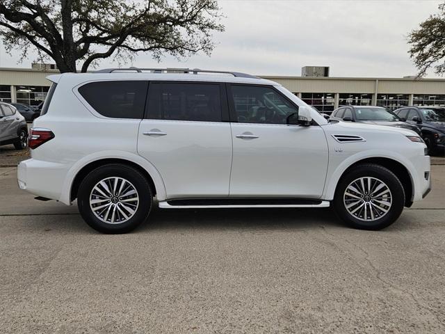 used 2021 Nissan Armada car, priced at $35,000