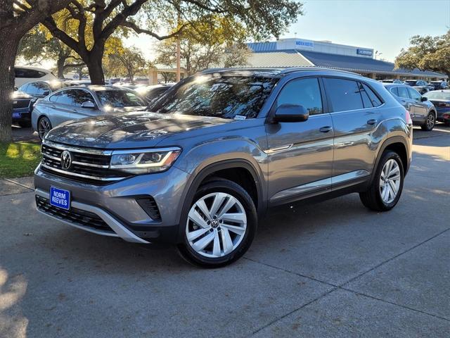 used 2022 Volkswagen Atlas Cross Sport car, priced at $24,491