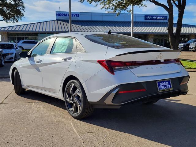 new 2025 Hyundai Elantra car, priced at $24,354