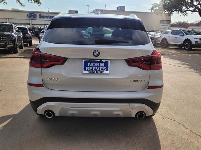 used 2021 BMW X3 car, priced at $27,912