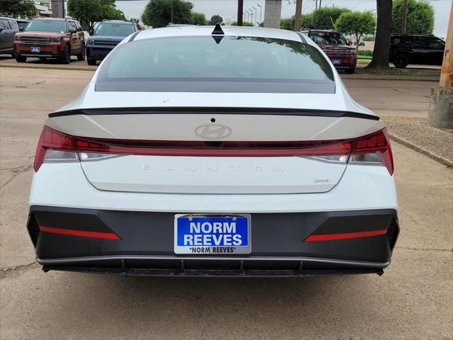 new 2025 Hyundai Elantra car, priced at $28,185