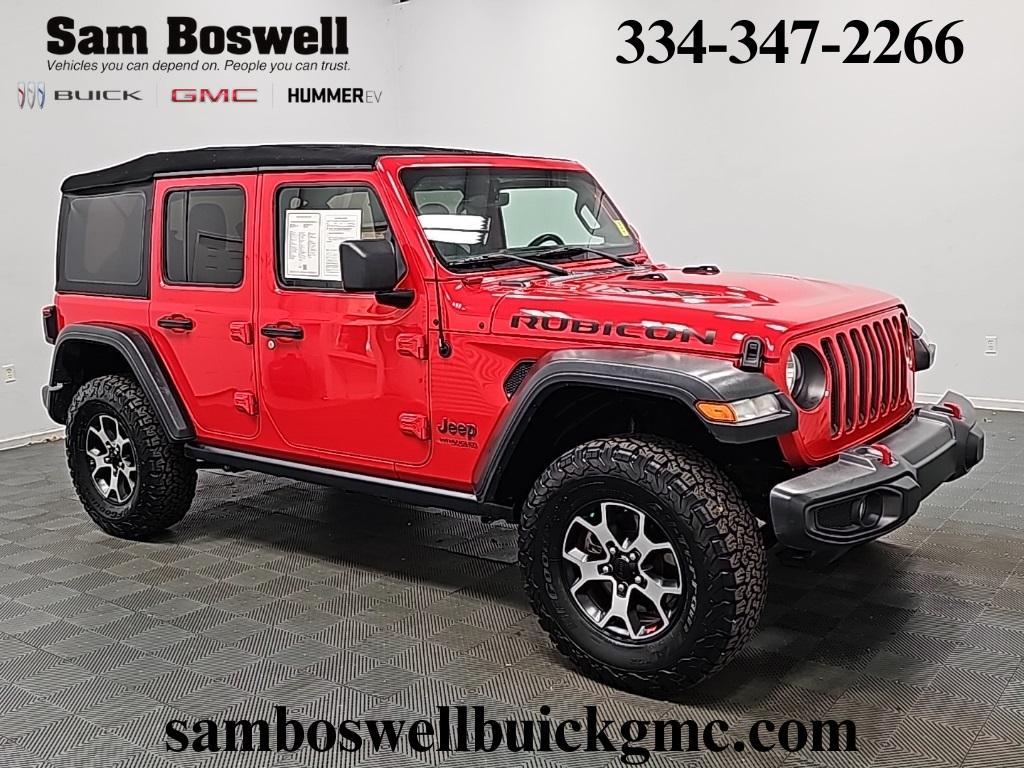 used 2020 Jeep Wrangler Unlimited car, priced at $30,477