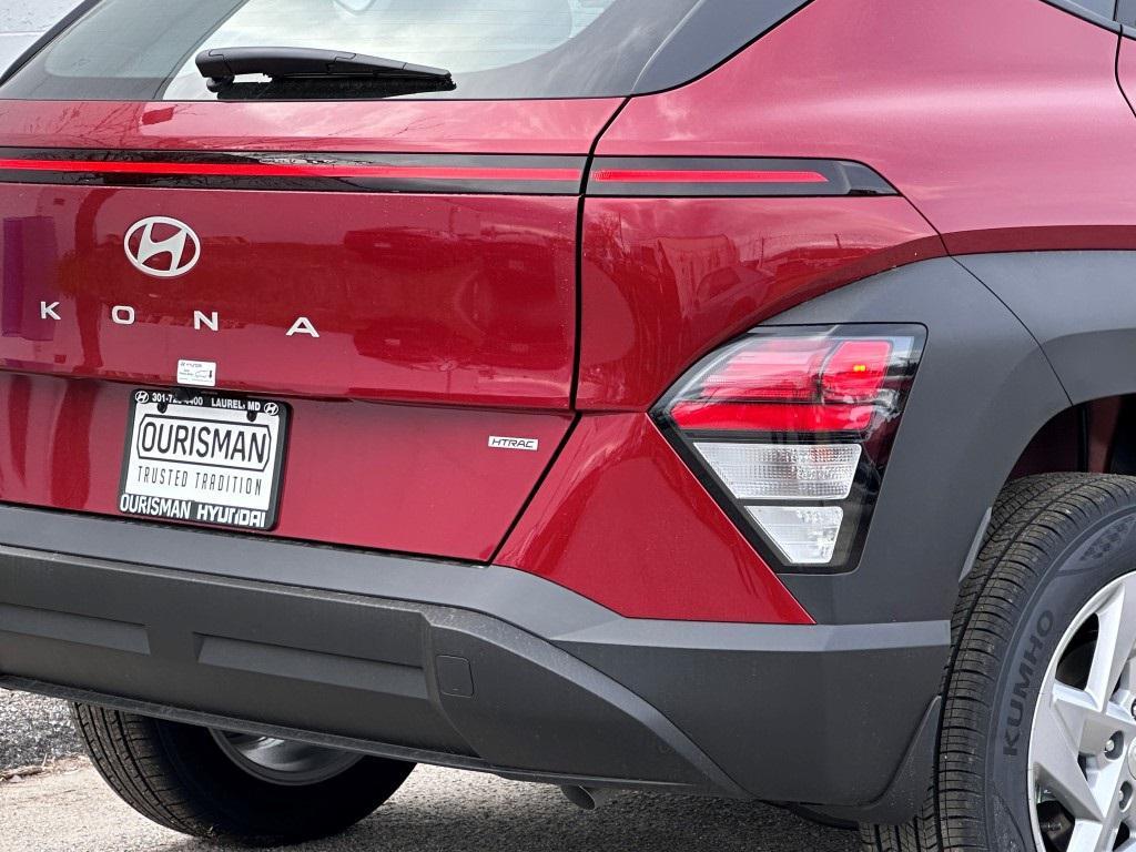new 2025 Hyundai Kona car, priced at $26,985