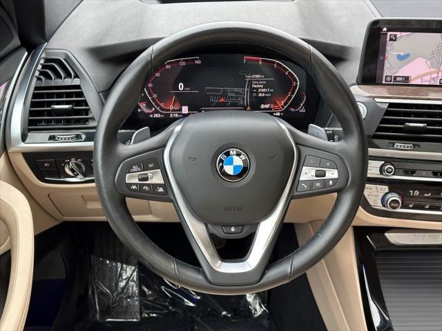 used 2020 BMW X3 car, priced at $27,799