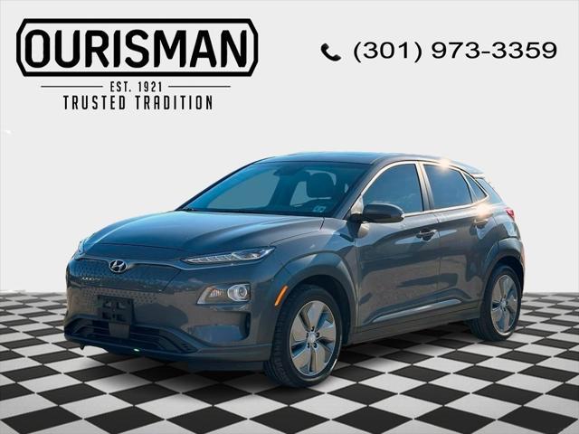 used 2021 Hyundai Kona EV car, priced at $19,899