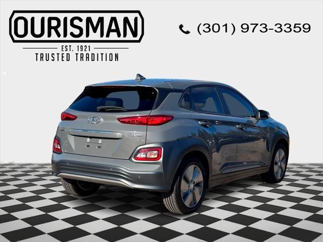 used 2021 Hyundai Kona EV car, priced at $19,899