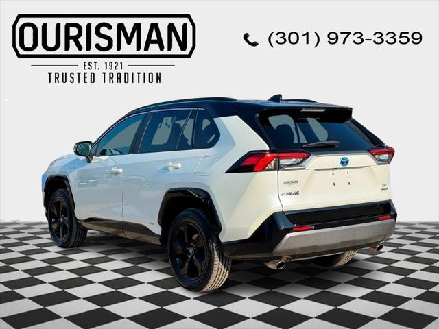 used 2021 Toyota RAV4 Hybrid car, priced at $30,485