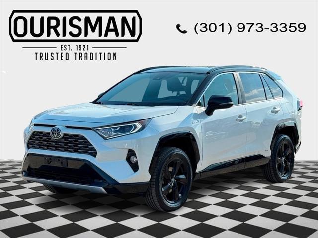 used 2021 Toyota RAV4 Hybrid car, priced at $30,485