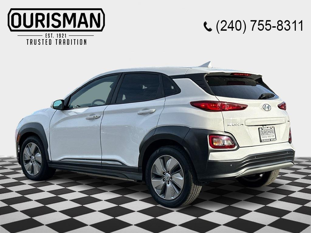used 2021 Hyundai Kona EV car, priced at $18,901
