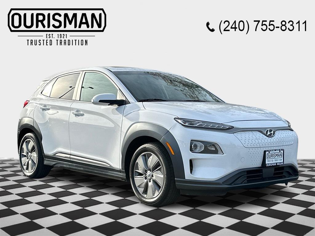 used 2021 Hyundai Kona EV car, priced at $18,901
