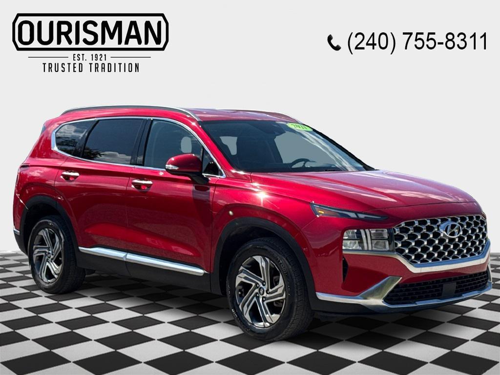 used 2021 Hyundai Santa Fe car, priced at $19,604