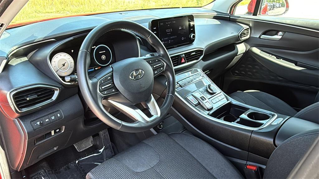 used 2021 Hyundai Santa Fe car, priced at $19,604