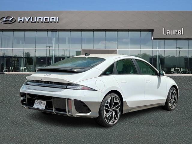 new 2025 Hyundai IONIQ 6 car, priced at $42,955