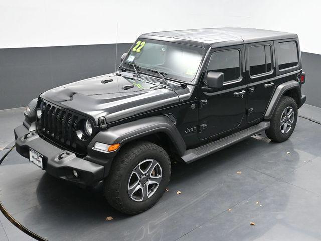 used 2022 Jeep Wrangler Unlimited car, priced at $27,930