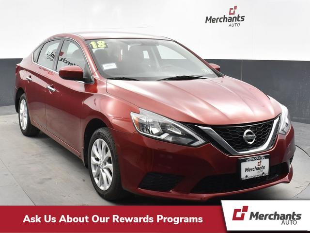 used 2018 Nissan Sentra car, priced at $11,365