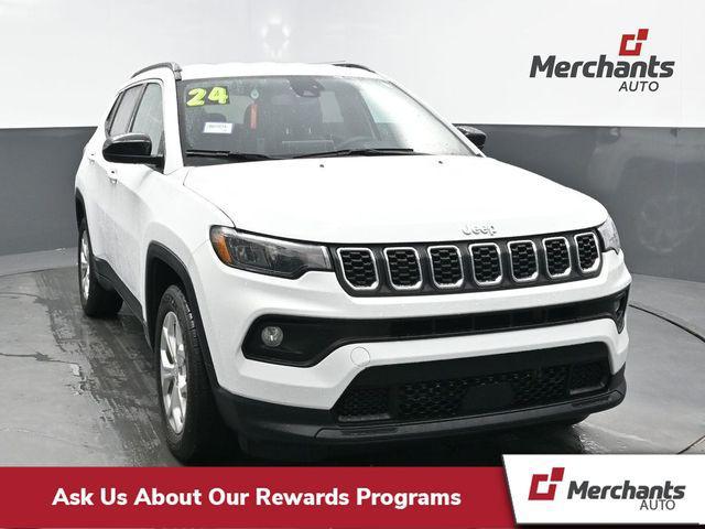 used 2024 Jeep Compass car, priced at $20,981