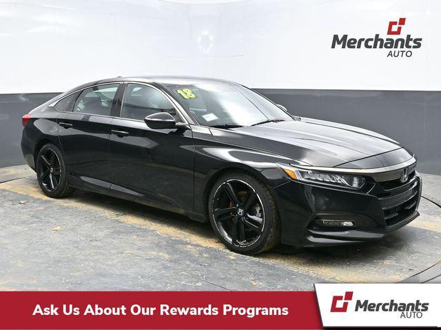 used 2018 Honda Accord car, priced at $17,711