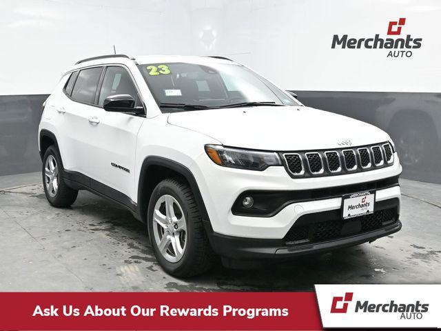 used 2023 Jeep Compass car, priced at $18,649