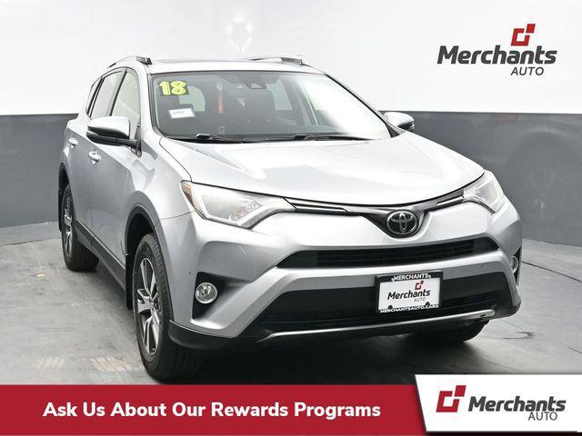 used 2018 Toyota RAV4 car, priced at $18,228
